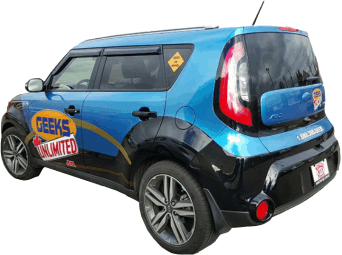 geeks new car